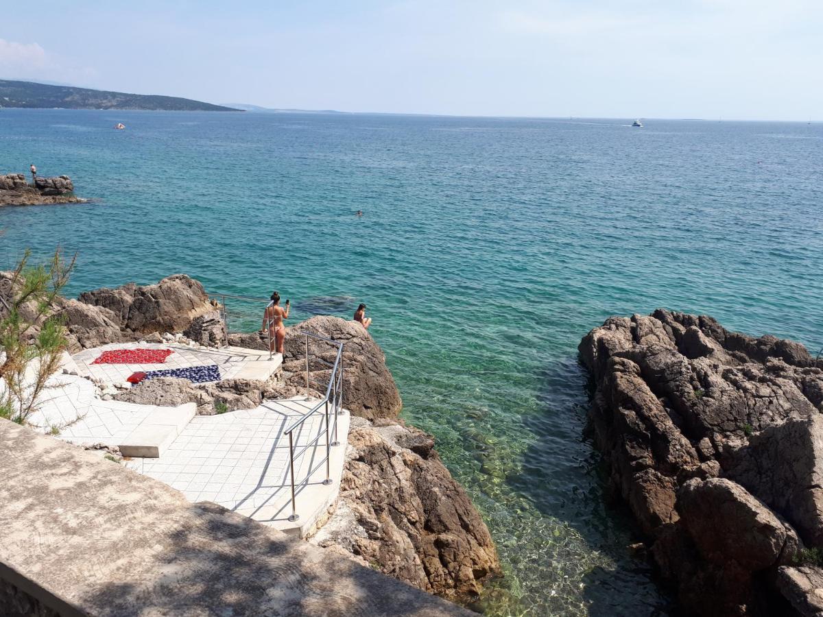 Apartment Ribica Krk Island Exterior foto